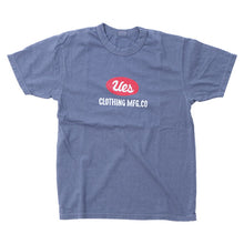 Load image into Gallery viewer, UES DENIM LOGO T-SHIRT - GREY
