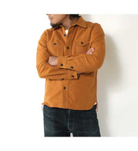 Load image into Gallery viewer, EIGHT’G 10oz HEAVY TWILL SOLID FLANNEL WORK SHIRT

