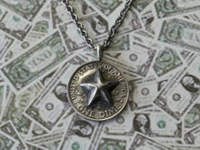 Load image into Gallery viewer, BUMP OUT STAR DIME NECKLACE
