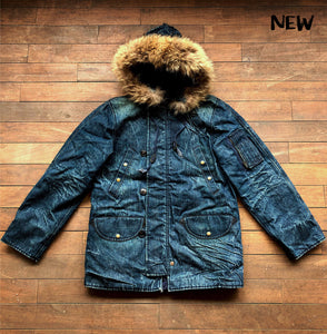 RRL DENIM N3B COAT - CRAFTMAN