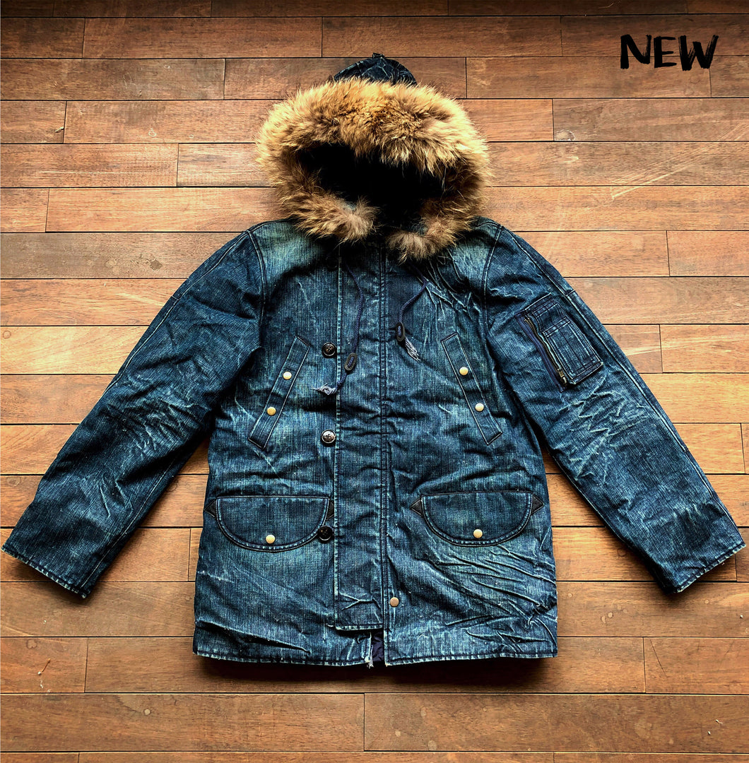 RRL DENIM N3B COAT - CRAFTMAN