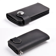 Load image into Gallery viewer, FUNNY WATERN RIDER&#39;S WALLET - BLACK
