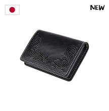 Load image into Gallery viewer, FUNNY LEATHER CARD CASE - BALCK
