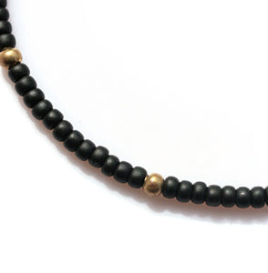 BZ NC + METAL NECKLACE - BLACK