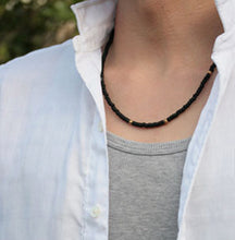 Load image into Gallery viewer, BZ NC + METAL NECKLACE - BLACK
