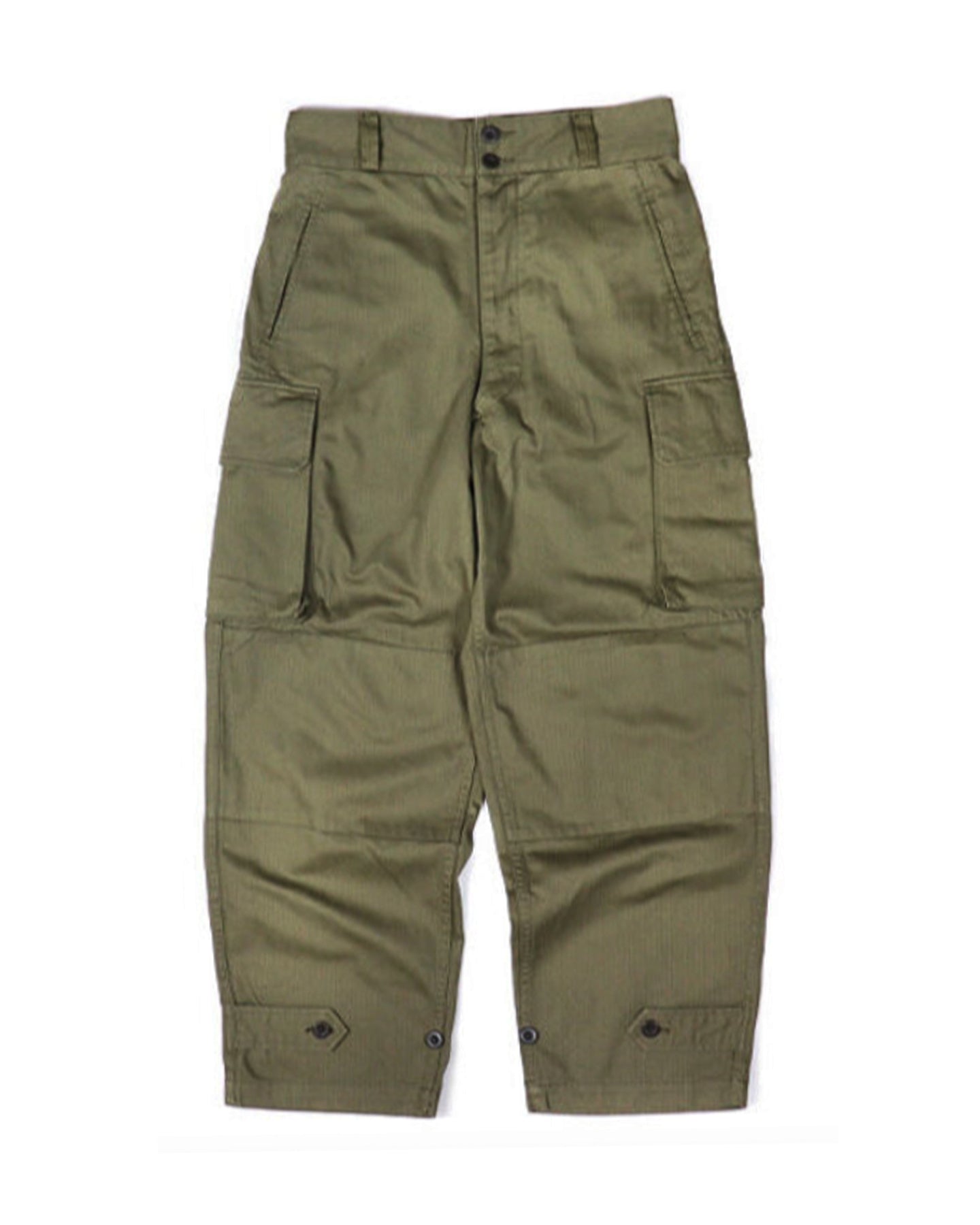 FRENCH M47 FIELD MILITARY PANTS -OLIVE – CRAFTMAN