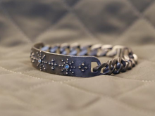 Load image into Gallery viewer, X STUDS ID PLATE BRACELET
