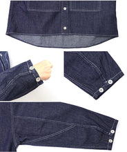 Load image into Gallery viewer, HOUSTON DENIM ARMY SHIRT

