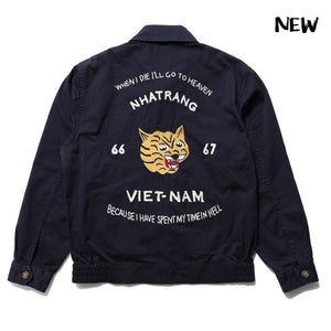 HOUSTON LADIES VIETNAM JACKET(TIGER) - NAVY
