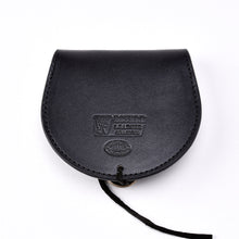 Load image into Gallery viewer, FUNNY LEATHER COIN CASE - BLACK
