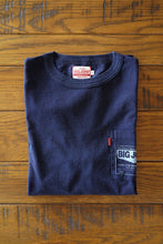 將圖片載入圖庫檢視器 MTS04M (IND) ORIGINAL INDIGO LOGO POCKET TEE

