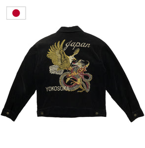 JAPANESE TRADITIONAL EMBROIDERY JACKET - CRAFTMAN