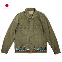Load image into Gallery viewer, REMI RELIEF NAVAJO PATTERN MILITARY SHIRT - CRAFTMAN
