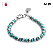 Load image into Gallery viewer, 預訂 - BELIEVEINMIRACLE SILVER TURQUOISE BRACELET
