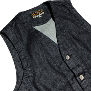 AT-DIRTY WORKER DENIM VEST - CRAFTMAN