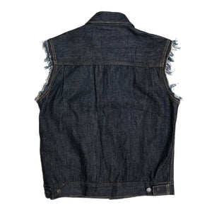 SCHOTT DENIM VEST - CRAFTMAN