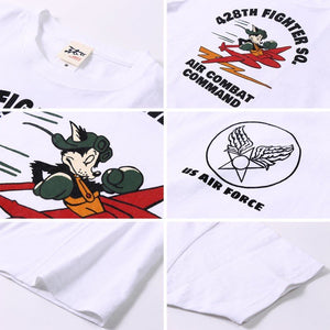 EIGHT'G "428TH FIGHTER" T-SHIRT