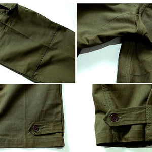 HOUSTON 1985 FRENCH MILITARY M-47 PANTS - OLIVE-DRAB