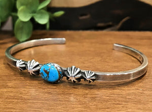 NAVAJO NATIVE SILVER 925 BANGLE