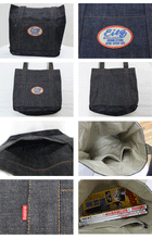 Load image into Gallery viewer, EIGHT&#39;G DENIM TOTE BAG

